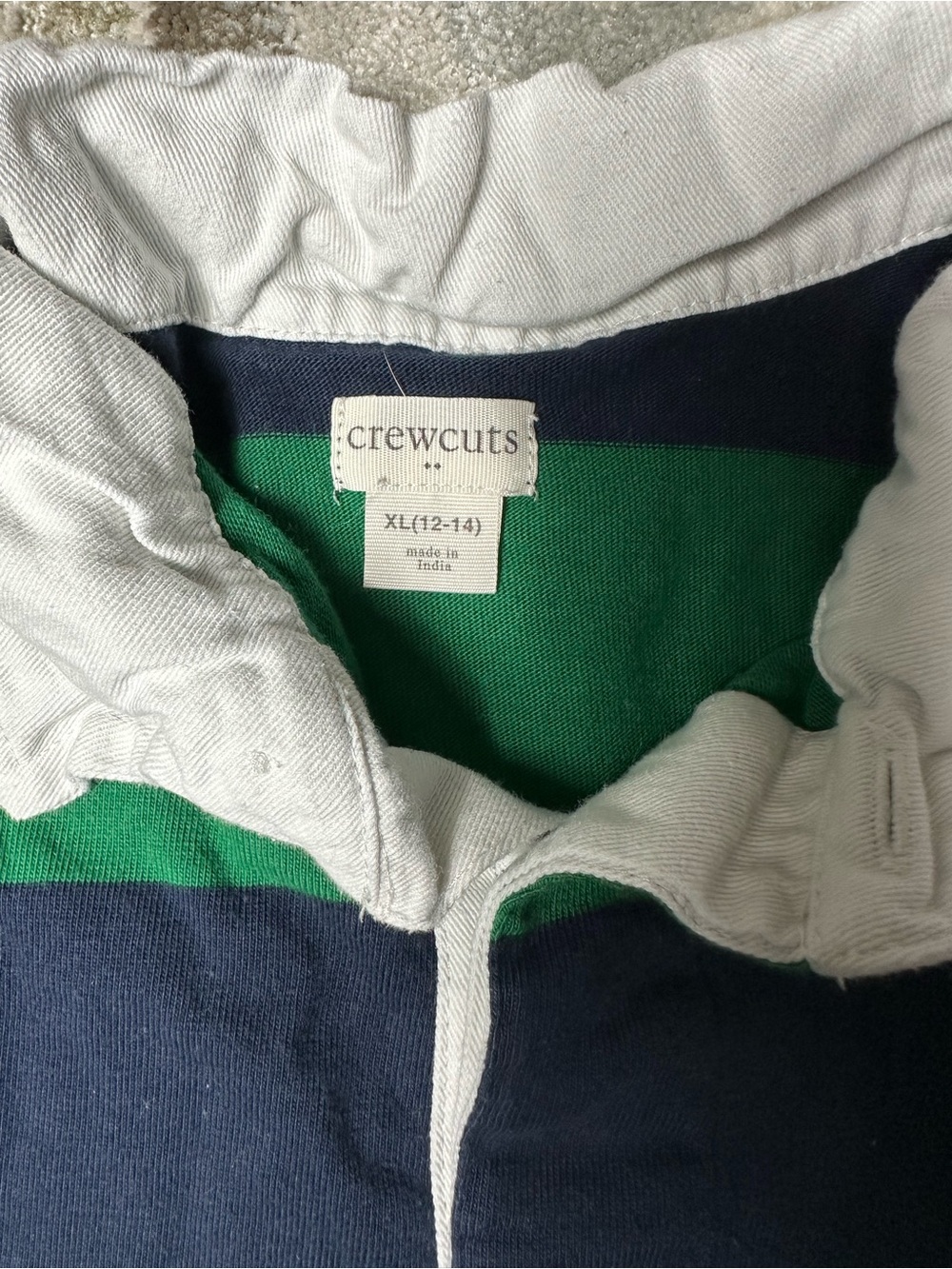 Crewcuts Striped Rugby Polo - Picture 3 of 4